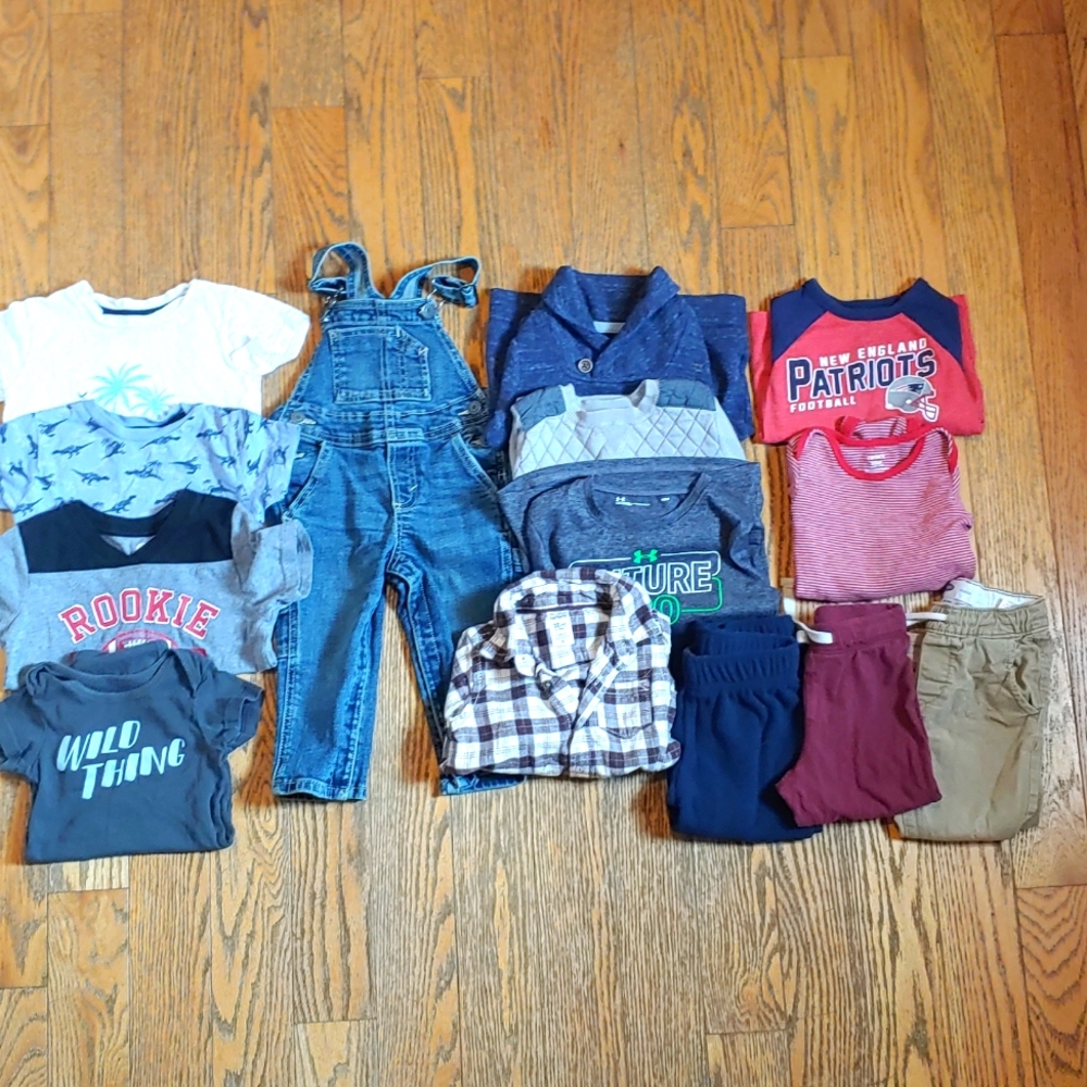 Bundle of 18-24 month toddler boys clothes